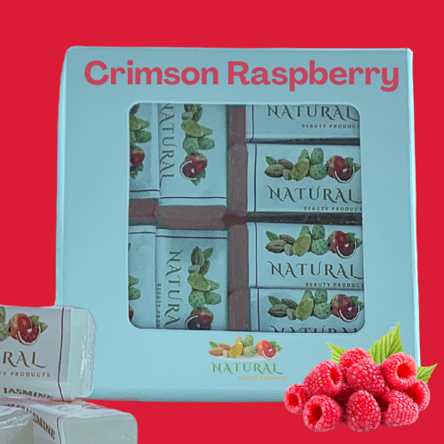 Crimson Raspberry Soap Bar Gift Box